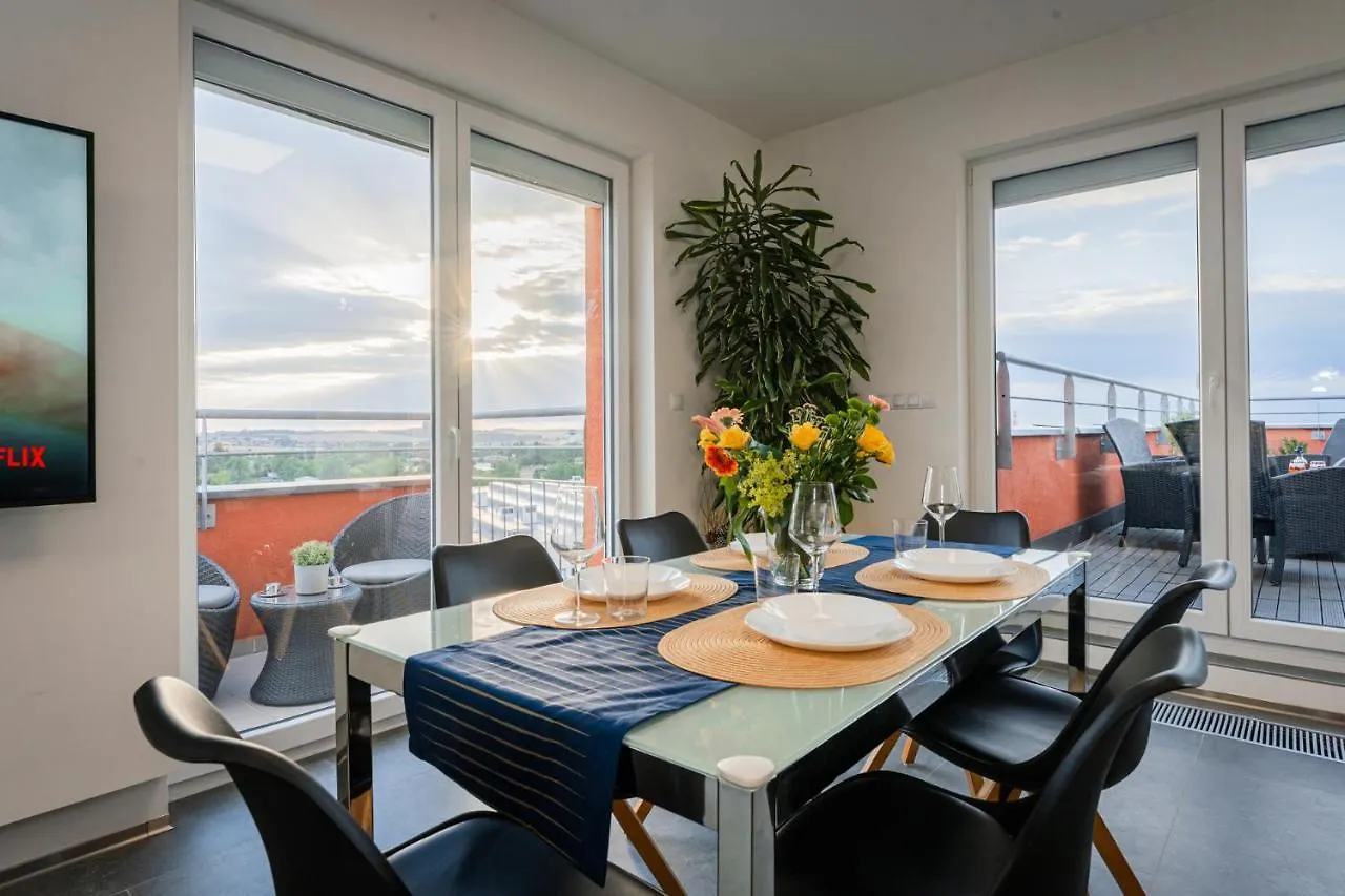 Penthouse Letnanske Zahrady Apartment Prague Czech Republic