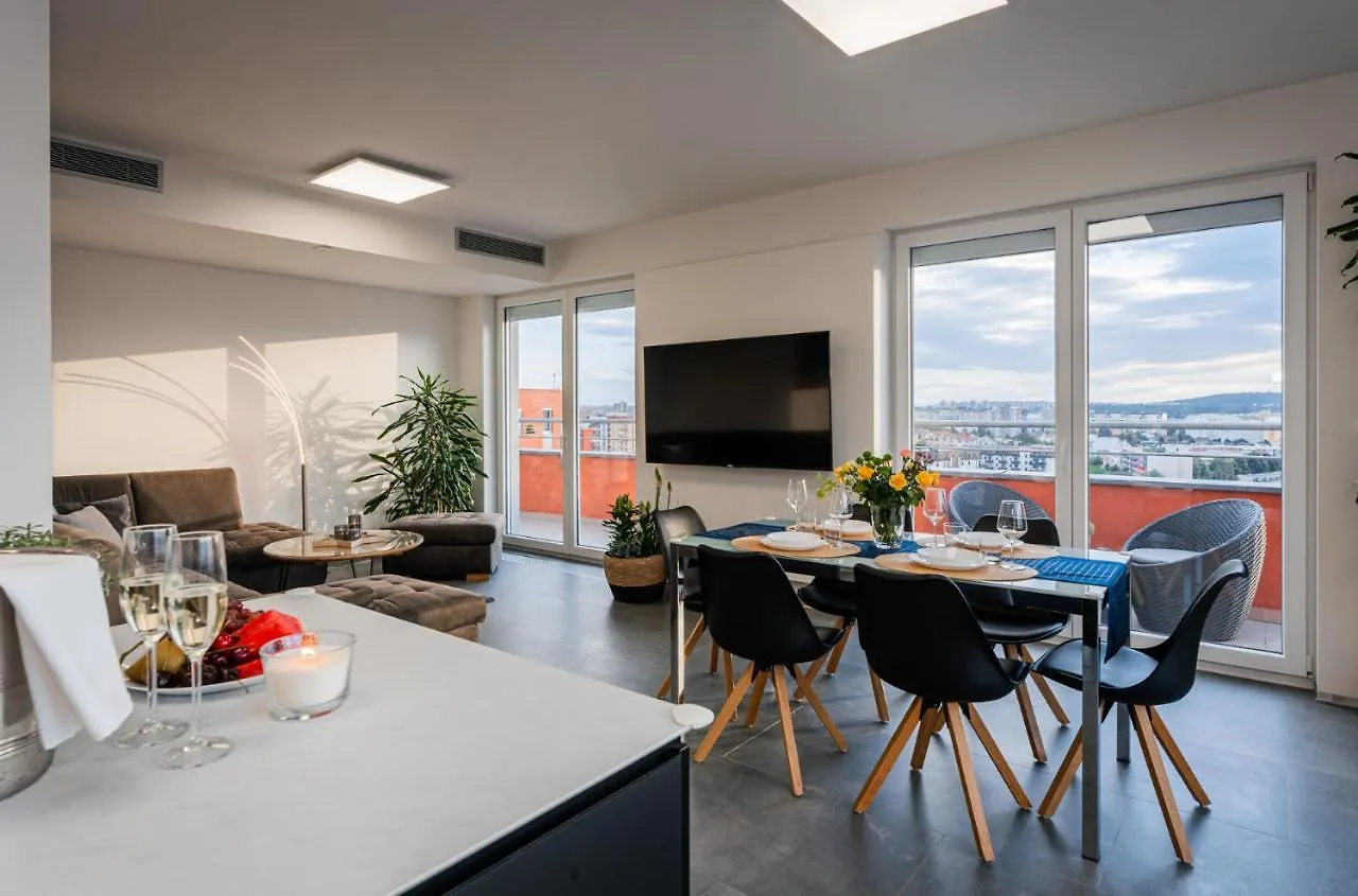 Penthouse Letnanske Zahrady Apartment Prague Czech Republic